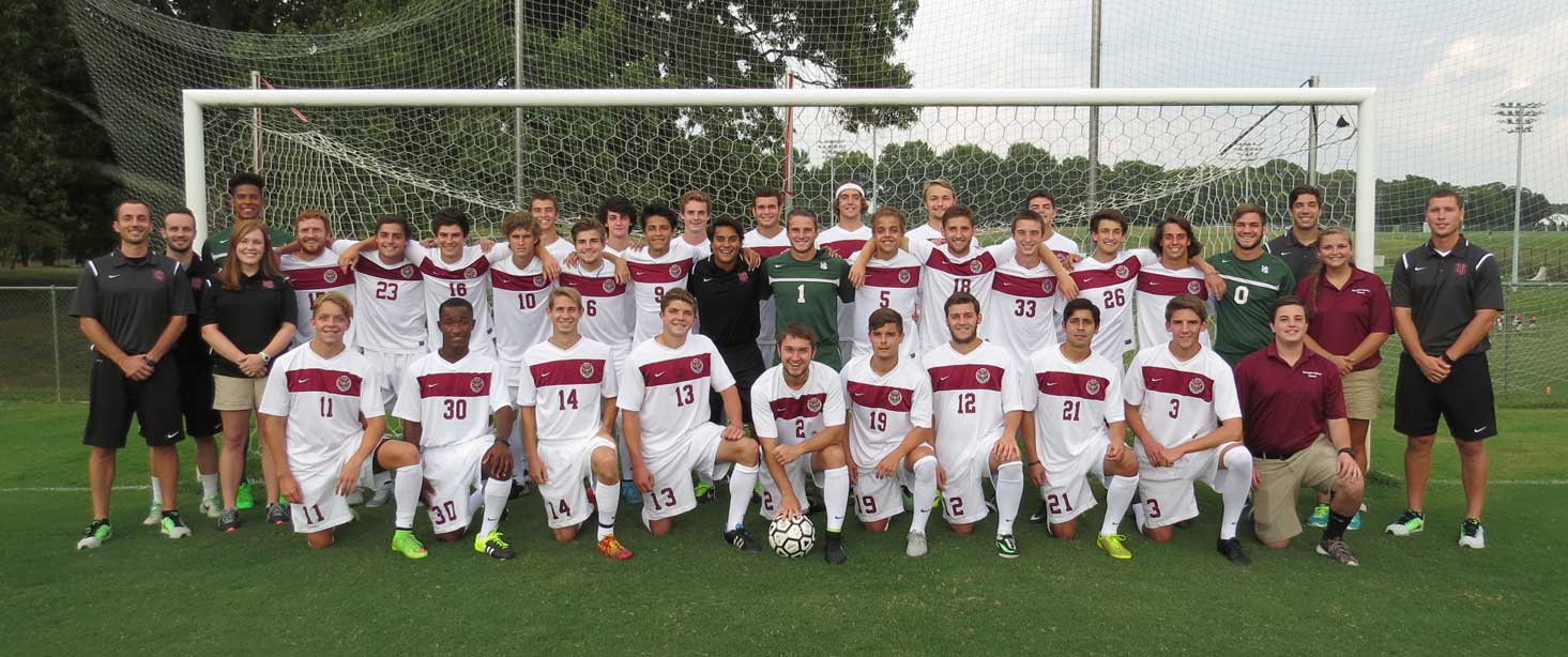 High Five! HampdenSydney College soccer team Farmville Farmville