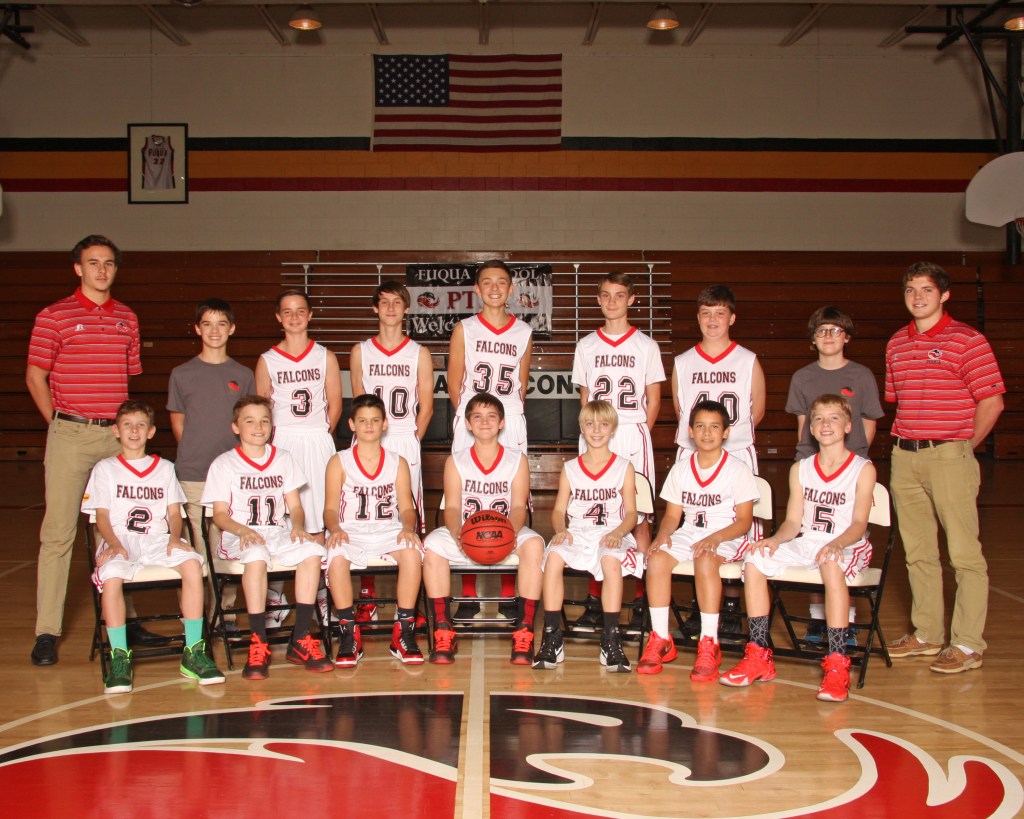 Fuqua School middle school boys basketball Farmville Farmville