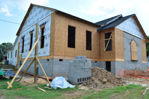 HALLE PARKER | HERALD Race Street Baptist Church, at the corner of Franklin Street and Griffin Boulevard, is in the second part of a three-phase expansion, which includes 80 more seats for parishioners.