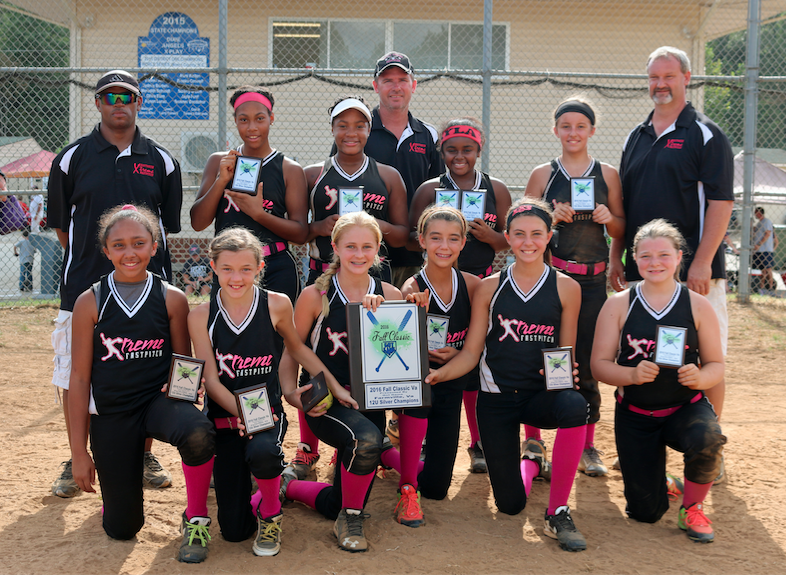 12U Southside Xtreme travel softball team Farmville Farmville