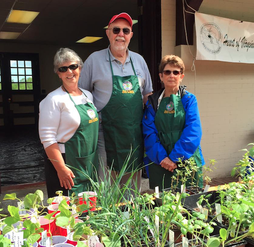Master Gardener volunteer training Farmville Farmville