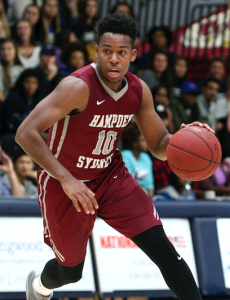 HAMPDEN-SYDNEY ATHLETICS Hampden-Sydney College sophomore point guard Logan Samuels has been key to the Tigers’ current winning streak.