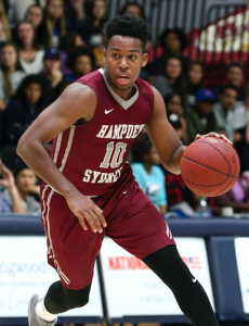 HAMPDEN-SYDNEY ATHLETICS Hampden-Sydney College sophomore point guard Logan Samuels has been key to the Tigers’ current winning streak. 