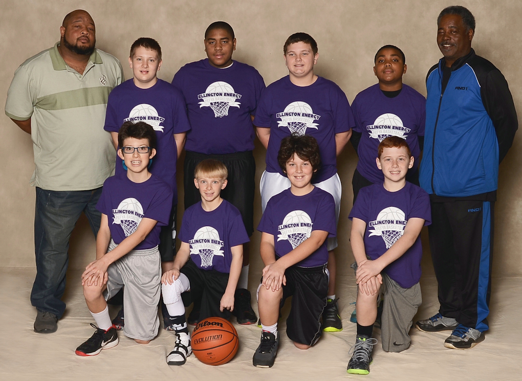 PEFYA 12u Ellington Energy basketball team Farmville Farmville