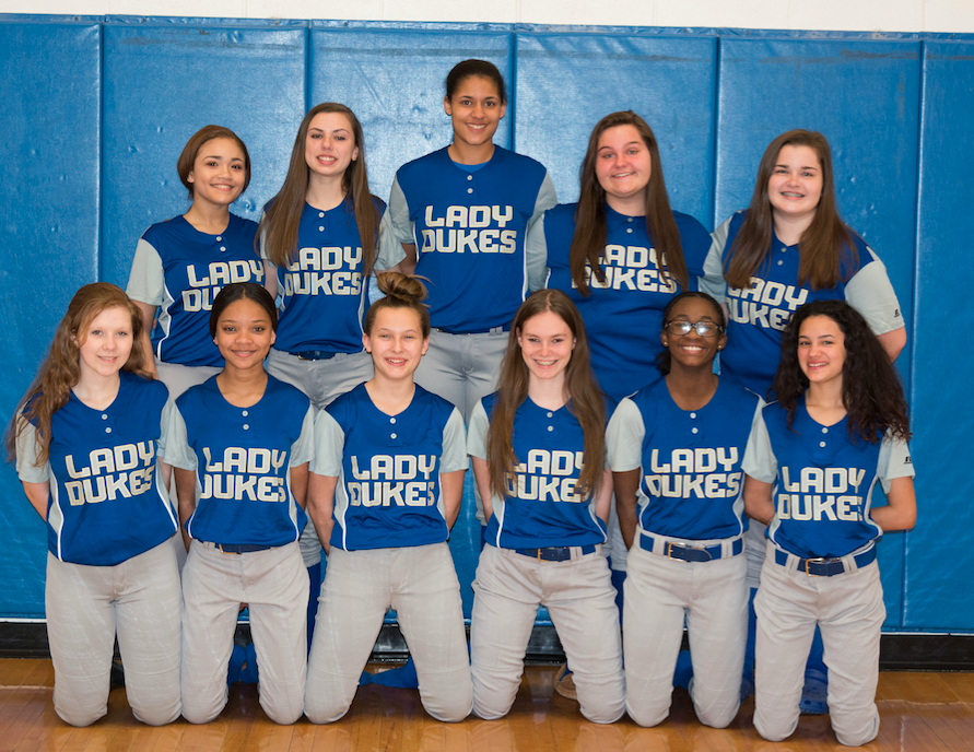 Cumberland High School junior varsity softball team Farmville Farmville