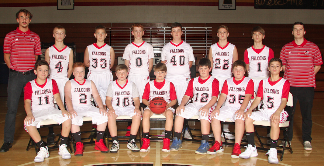 Fuqua School’s middle school boys basketball team Farmville Farmville