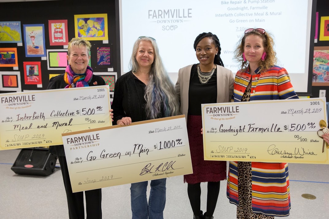 Downtown SOUP chooses Go Green Farmville Farmville