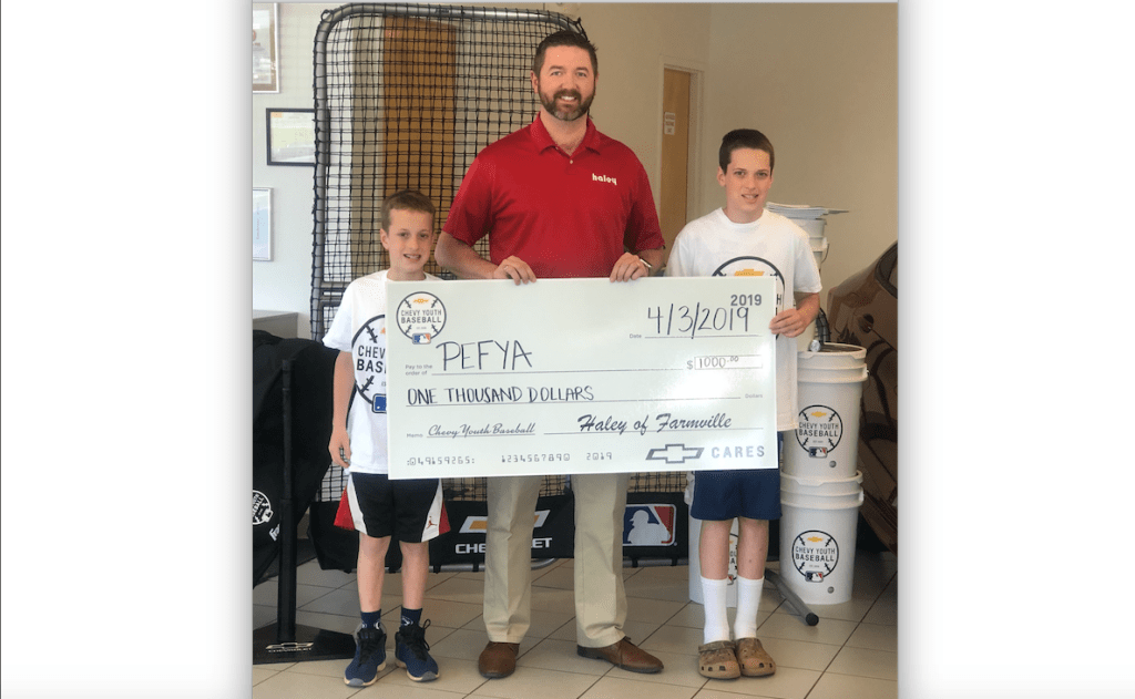Haley of Farmville donates to PEFYA Farmville Farmville