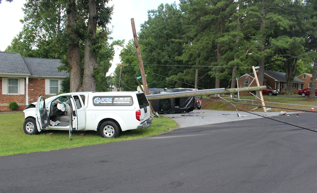 Accident causes outage Farmville Farmville