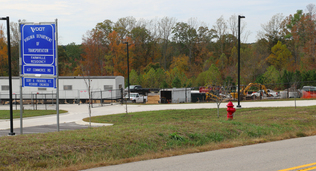 VDOT building shop Farmville Farmville