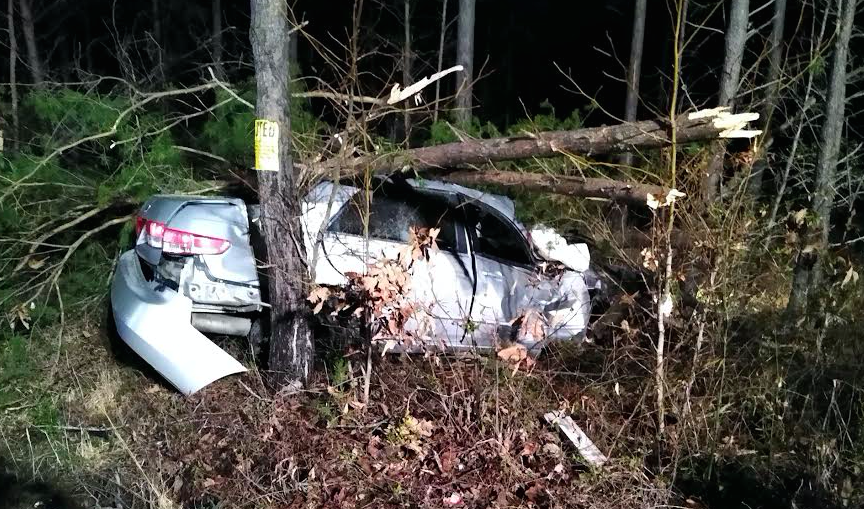 Accident on Sunnyside Road in Cumberland Farmville Farmville