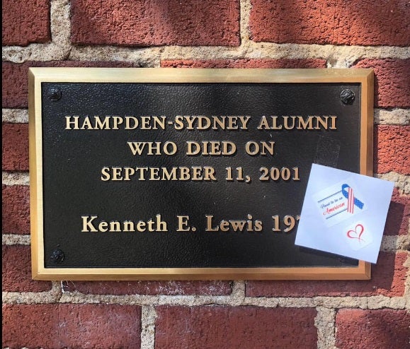Who was Kenneth Lewis? 9/11 tribute honors Hampden-Sydney graduate ...