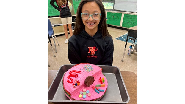 plant cell project cake ideas